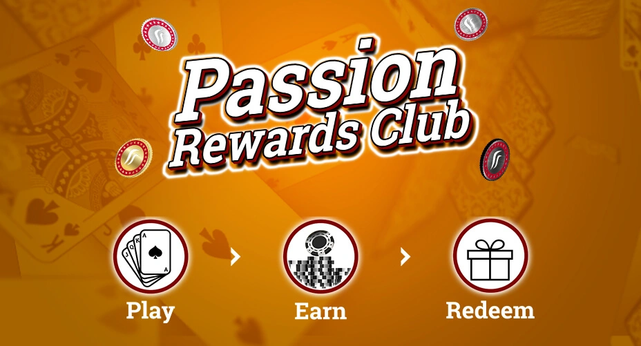 Earn loyalty points and upgrade your Passion Rewards Club Tier