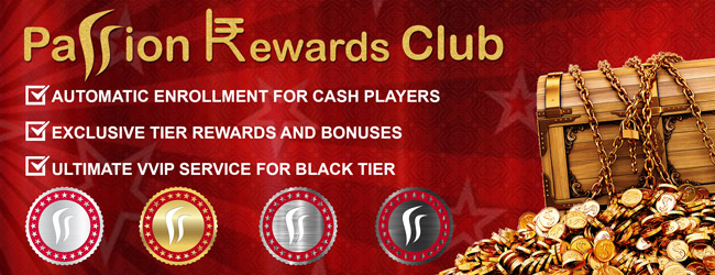 Earn loyalty points and upgrade your Passion Rewards Club Tier