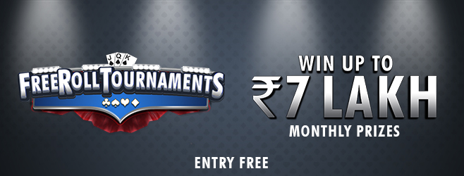 Win up to Rs 7 Lakh in Rummy Tournaments