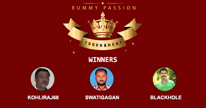 Rummy Passion Tournament Winner List