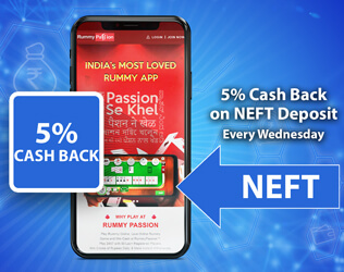 5% cash back upto Rs 5,000 every Wednesday